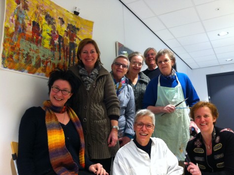 2016-03 Annemarie en haar klas IR groot
