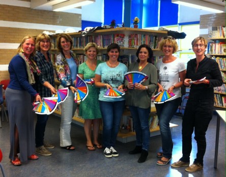 2016-06-16 uitreiking waaiers aan werkgroep